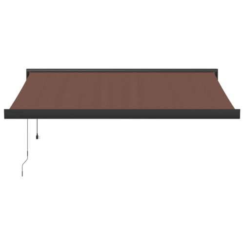 Tenda na automatsko uvlačenje smeđa 350 x 250 cm - Smeđa 350 x 250 cm 1 Cijena