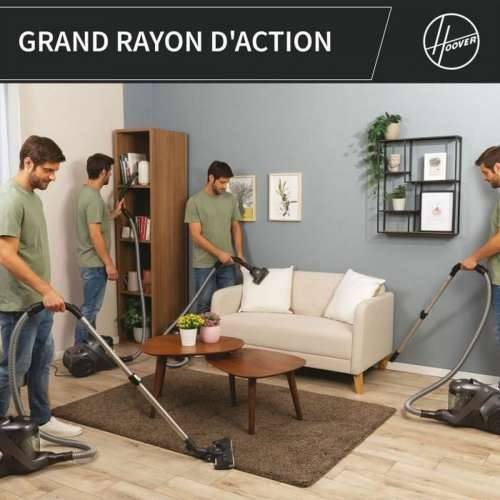 Usisavač Hoover HP321PAF 850 W Crna Siva Cijena