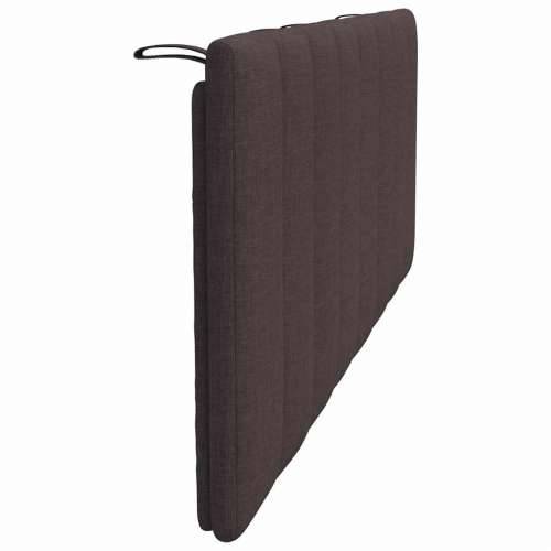 Jastuk za uzglavlje tamnosmeđi 120 cm od tkanine - Tamno smeđa 120 cm 1 Cijena