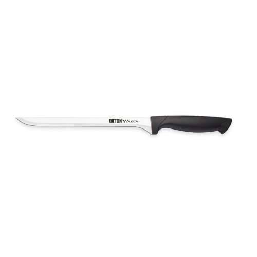Nož za Pršut Quttin Black Crna Srebrna 22 cm (36 Jedinice) Cijena