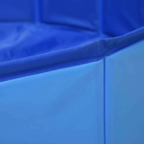 Sklopivi bazen za pse plavi 160 x 30 cm PVC Cijena