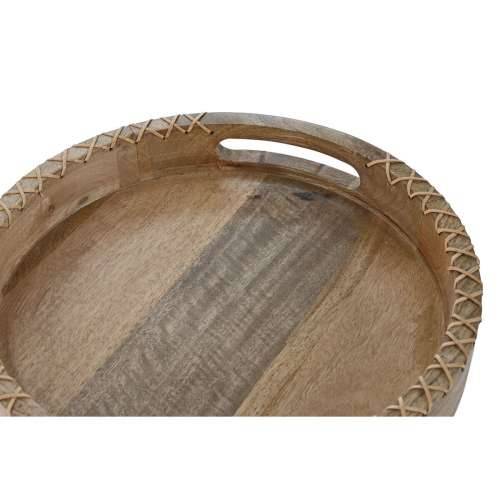 Pladanj za aperitive Home ESPRIT Prirodno Kolonijalni 30 x 30 x 5 cm Cijena