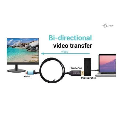 USB kabel i-Tec C31CBLDP8KBIDIR Crna Cijena