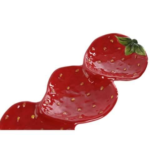Pladanj za aperitive Home ESPRIT Crvena moderan 32 x 11,5 x 3,2 cm Cijena