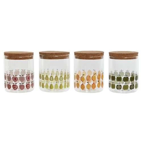 Čamac Home ESPRIT Rumena Zelena Prirodno Pluto Silikon Borosilikatno staklo Shabby Chic 700 ml (4 kom.) Cijena