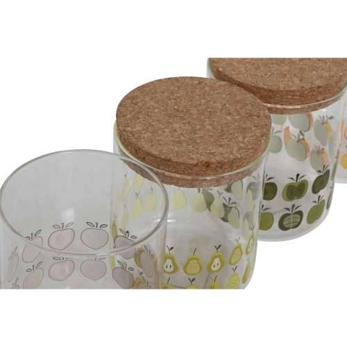 Čamac Home ESPRIT Rumena Zelena Prirodno Pluto Silikon Borosilikatno staklo Shabby Chic 700 ml (4 kom.) Cijena