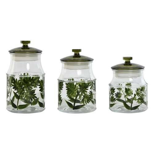 3 Tube Home ESPRIT Zelena Kristal 1,2 L 3 Dijelovi Cijena