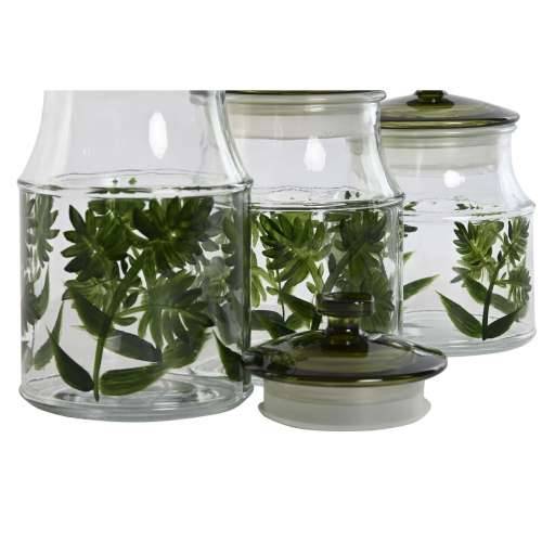 3 Tube Home ESPRIT Zelena Kristal 1,2 L 3 Dijelovi Cijena