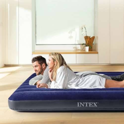 Krevet na Napuhavanje Intex Beam Standard Classic Downy 183 x 25 x 203 cm Cijena