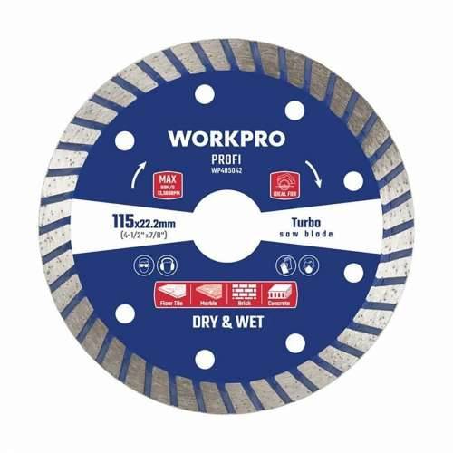 Dijamantna rezna ploča Workpro Profi Turbo Cijena