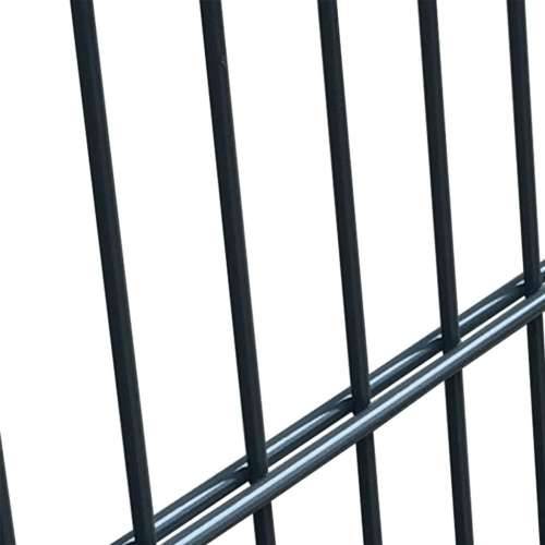 2D vrata za ogradu (jednostruka) antracit siva 106 x 170 cm Cijena