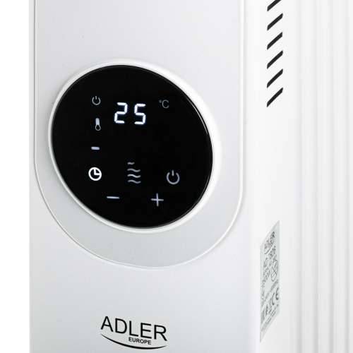 Uljni Radijator Adler AD 7826 Bijela 2500 W Cijena