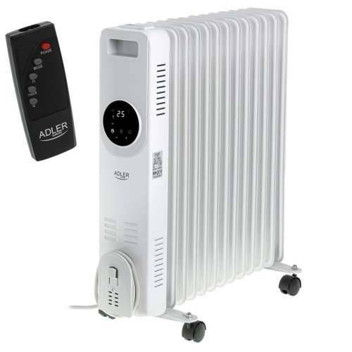 Uljni Radijator Adler AD 7826 Bijela 2500 W Cijena