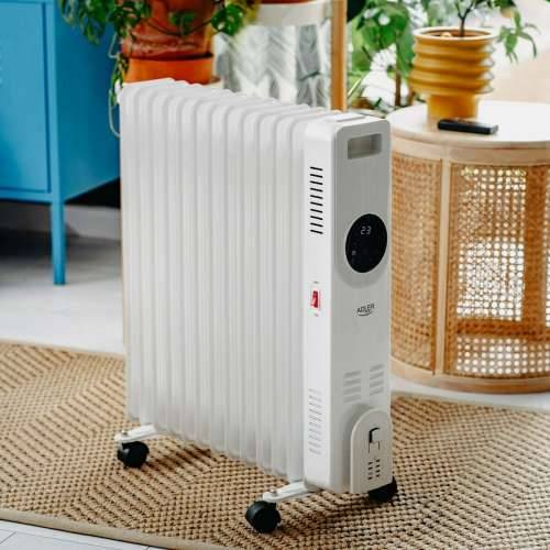 Uljni Radijator Adler AD 7826 Bijela 2500 W Cijena