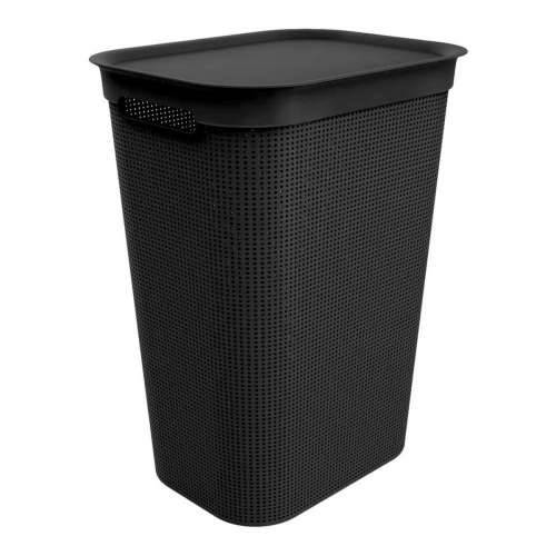 Košara za Rublje Rotho Brisen Crna 50 L Plastika Cijena
