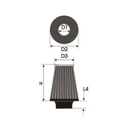 Zračni filter Green Filters B62.75 Universal Cijena