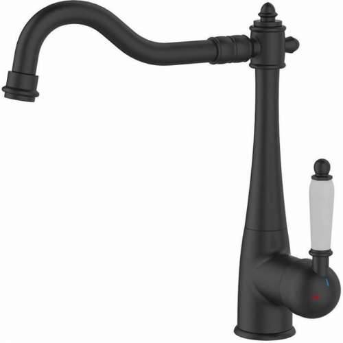 Kitchen Tap Rousseau RETRO Crna Mat obrada Cijena