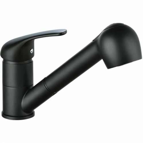 Kitchen Tap Rousseau ARES Crna Mat obrada Cijena
