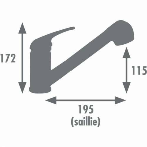Kitchen Tap Rousseau BAGO Metal Cijena