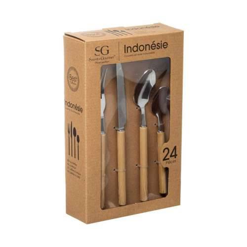 Pribor za Jelo 5five Indonesia (24 Dijelovi) Cijena