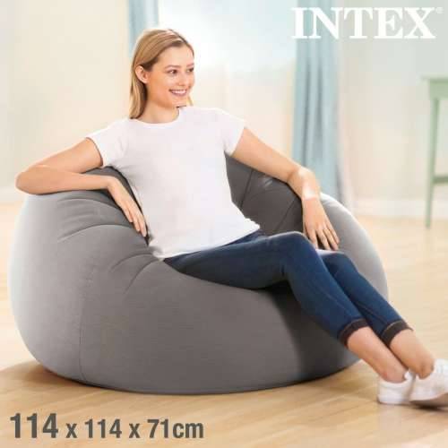 Fotelja na napuhavanje Intex Siva 107 x 69 x 104 cm 114 x 71 x 114 cm (6 kom.) Cijena