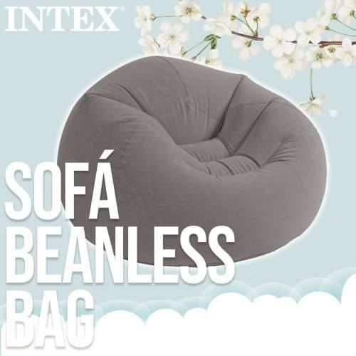 Fotelja na napuhavanje Intex Siva 107 x 69 x 104 cm 114 x 71 x 114 cm (6 kom.) Cijena