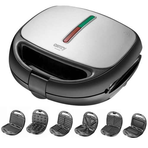 Aparat za sendviče Adler CR 3057 Crna Srebrna 1200 W Cijena