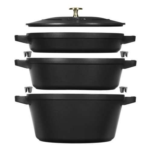 Lonac Zwilling La Cocotte Crna Lijevano Željezo 1 Dijelovi Ø 24 cm 1 kg 4,2 L (1 kom.) Cijena