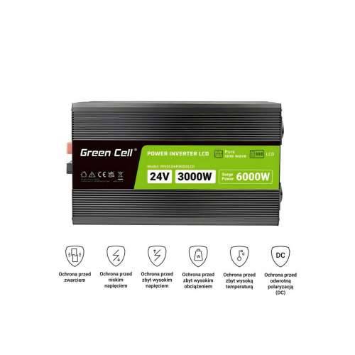 Adapter struje Green Cell INVGC24P3000LCD 3000 W 1 Dijelovi Cijena
