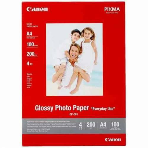 Fotografski Sjajni Papir Canon GP-501 A4 100 Listovi (100 kom.) Cijena