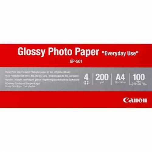 Fotografski Sjajni Papir Canon GP-501 A4 100 Listovi (100 kom.) Cijena