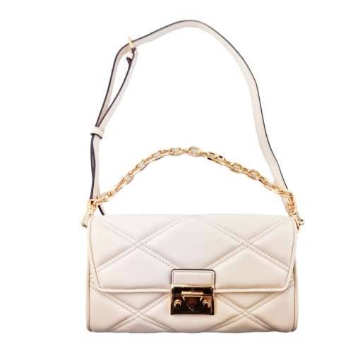 Ženska Ručna Torba Michael Kors Serena Bež 25 x 15 x 4 cm Cijena