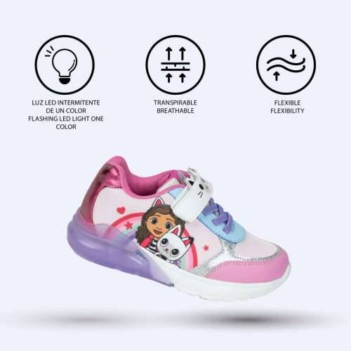Sportske tenisice s LED svjetlima Gabby’s Dollhouse Roza Cijena
