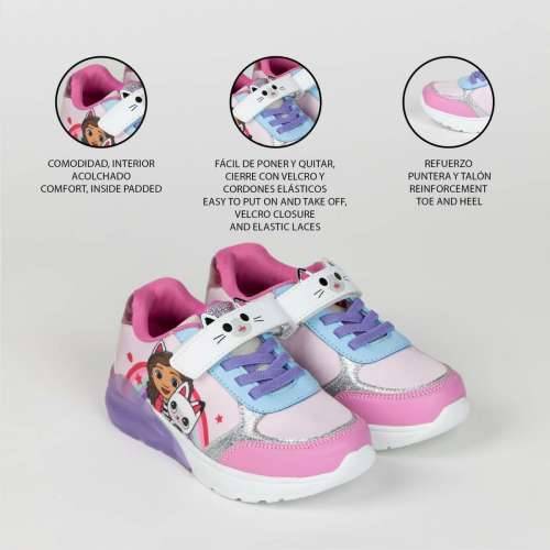 Sportske tenisice s LED svjetlima Gabby’s Dollhouse Roza Cijena