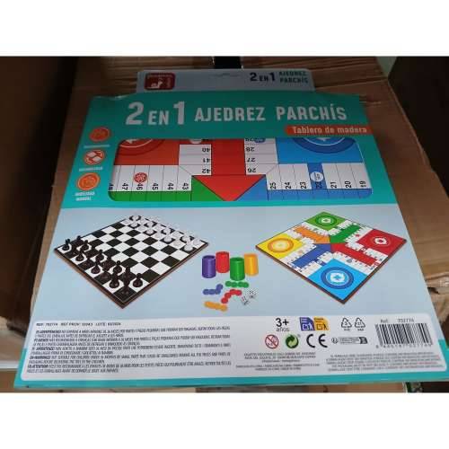 Edukativna Igra Juinsa 30 x 30 cm Šah Parchis Cijena