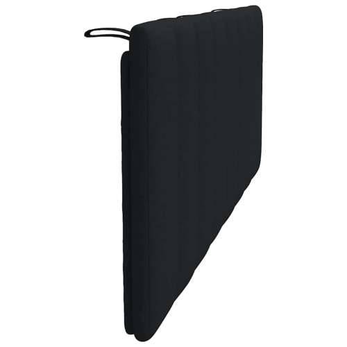 Jastuk za uzglavlje crni 120 cm od tkanine - Crna 120 cm 1 Cijena