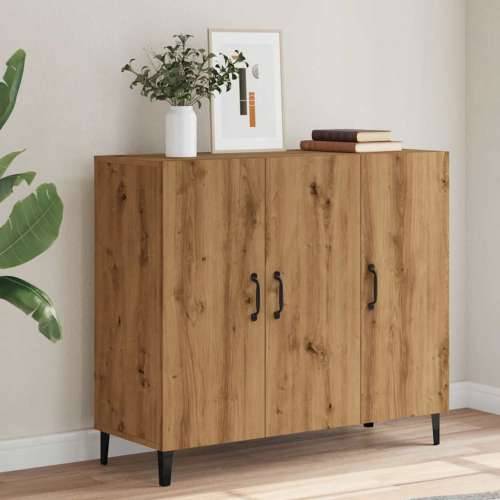 Komoda boja hrasta artisana 90 x 34 x 80 cm konstruirano drvo - hrast artisan 1 Cijena