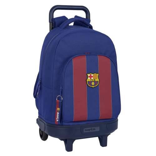 Školski Ruksak s Kotačima F.C. Barcelona Crvena Mornarsko plava 33 X 45 X 22 cm Cijena