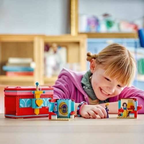 Igra Gradnje Lego 43276 Snow White’s Jewelry Box Pisana 358 Dijelovi Cijena
