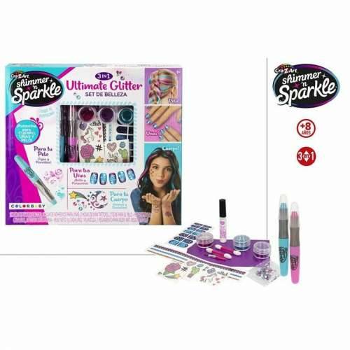 Dječji set za šminkanje Colorbaby Ultimate Glitter 16 Dijelovi Cijena