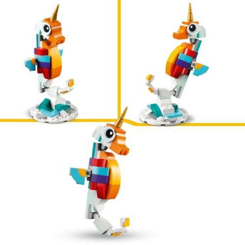 Igra Gradnje Lego Creator Magic Unicorn 31140 3 u 1 145 Dijelovi Cijena