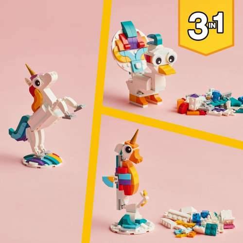 Igra Gradnje Lego Creator Magic Unicorn 31140 3 u 1 145 Dijelovi Cijena