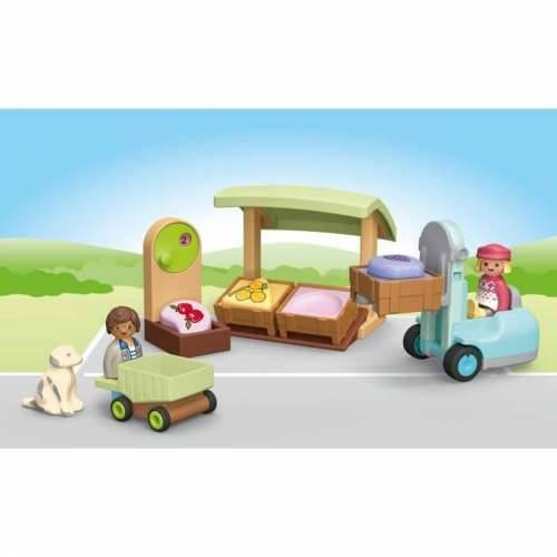 Playset Playmobil Junior 71691 - Organic fruit and vegetable stall 17 Dijelovi Cijena
