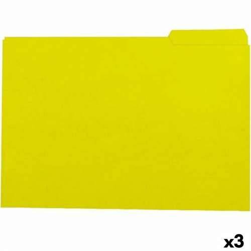 Set of Subfolders Elba Rumena A4 50 Dijelovi (3 kom.) Cijena