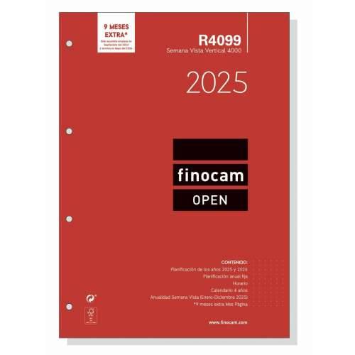 Rezervni dio za rokovnik Finocam R4099 4000 A4 2025 21 x 29,7 cm Cijena