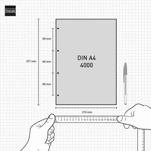 Rezervni dio za rokovnik Finocam R4099 4000 A4 2025 21 x 29,7 cm Cijena