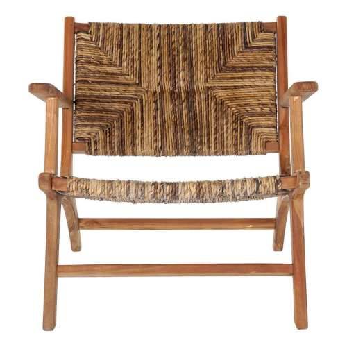 Fotelja DKD Home Decor 70 x 78 x 68 cm Prirodno Tikovina Alpino Cijena