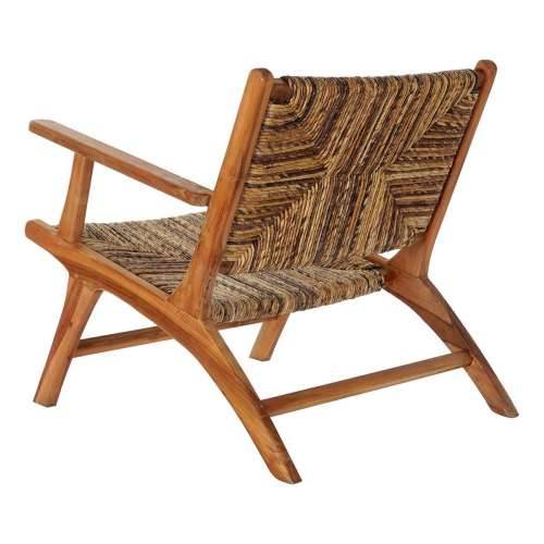 Fotelja DKD Home Decor 70 x 78 x 68 cm Prirodno Tikovina Alpino Cijena