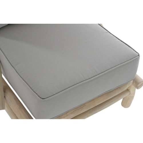 Vrtna fotelja DKD Home Decor Prirodno Svjetlo siva 82 x 80 x 73 cm Cijena