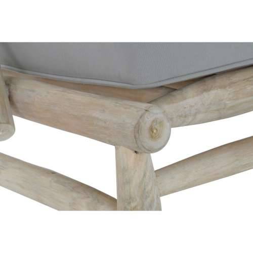 Vrtna fotelja DKD Home Decor Prirodno Svjetlo siva 82 x 80 x 73 cm Cijena